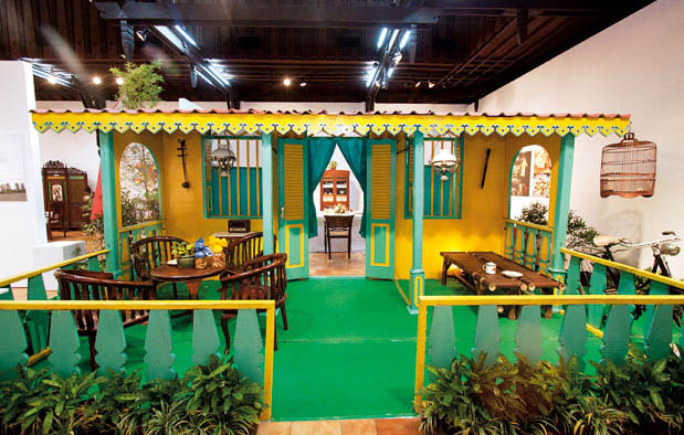 Area Teras atau Paseban Rumah Kebaya Betawi | Perpustakaan Digital Budaya Indonesia