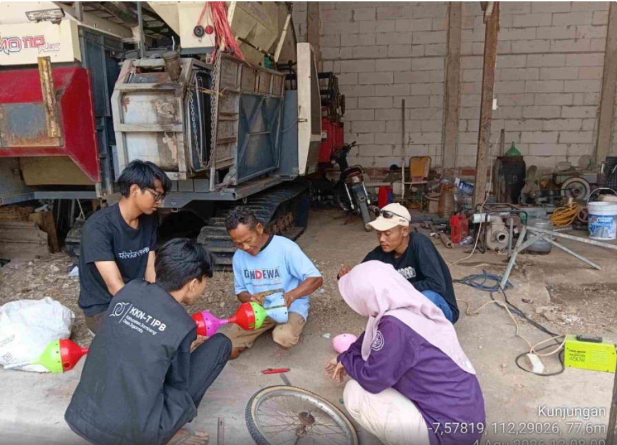 Dokumentasi Perancangan Alat Tabela bersama Penyuluh Pertanian Lapangan Kecamatan Jogoroto