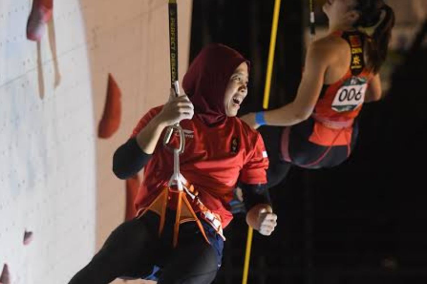 Atlet panjat tebing Indonesia, Puji Lestari./FPTI Atlet panjat tebing Indonesia, Puji Lestari./FPTI