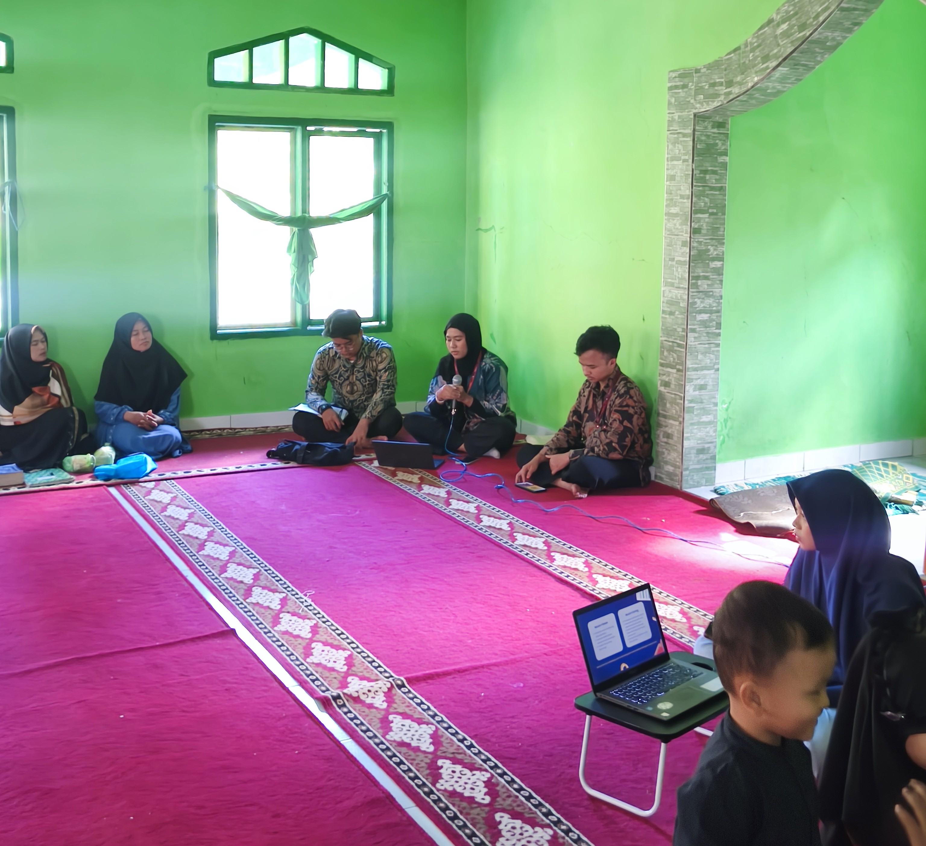 Foto 5. Dokumentasi Seminar Literasi Keuangan.
