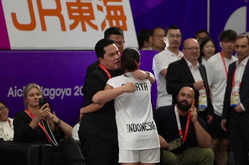 Atlet teqball Indonesia, Sumaya | Kemenpora