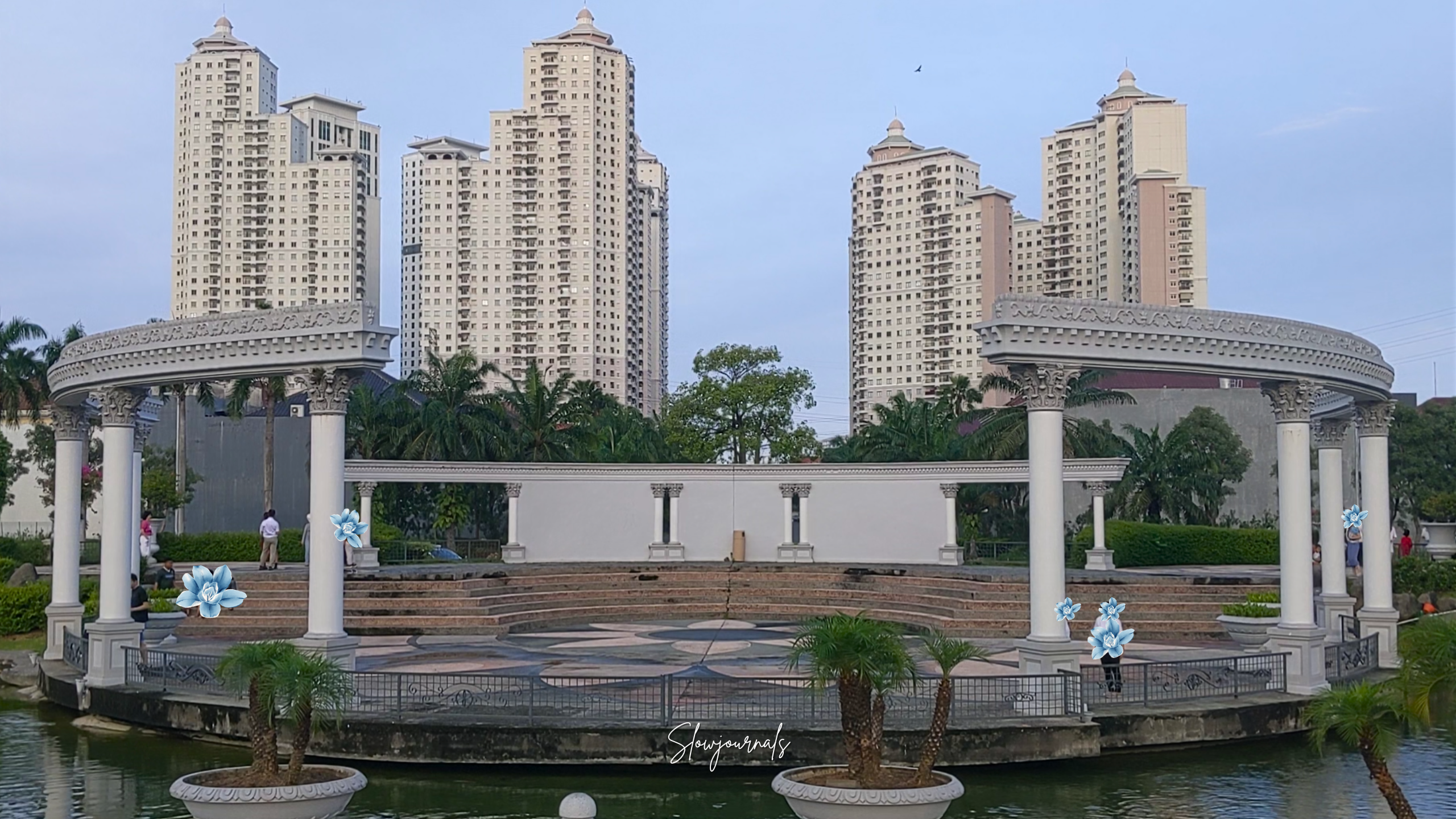 Taman Angsa Surabaya dengan Arsitektur Eropa