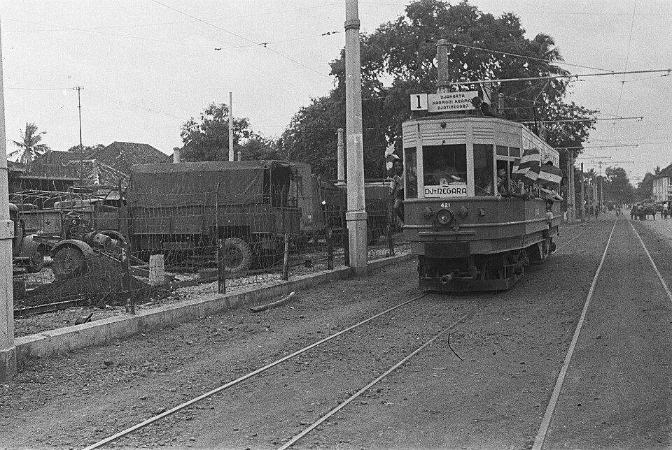 Sejarah Kereta Trem Batavia, Angkutan Umum Jaman Dulu