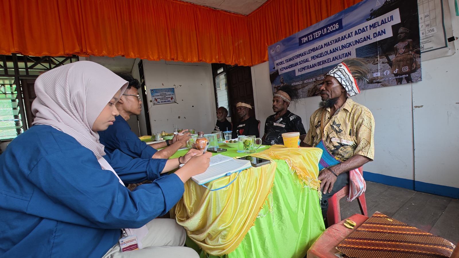 FGD di Kampung Werabur | Dokumentasi pribadi