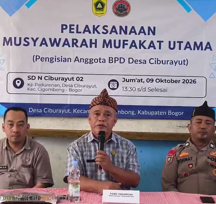 Arahan dan Sambutan Kepala Desa, Kasi Pem dan Babinkamtibnas | Sumber: Dok. Pribadi Belgi Alhuda