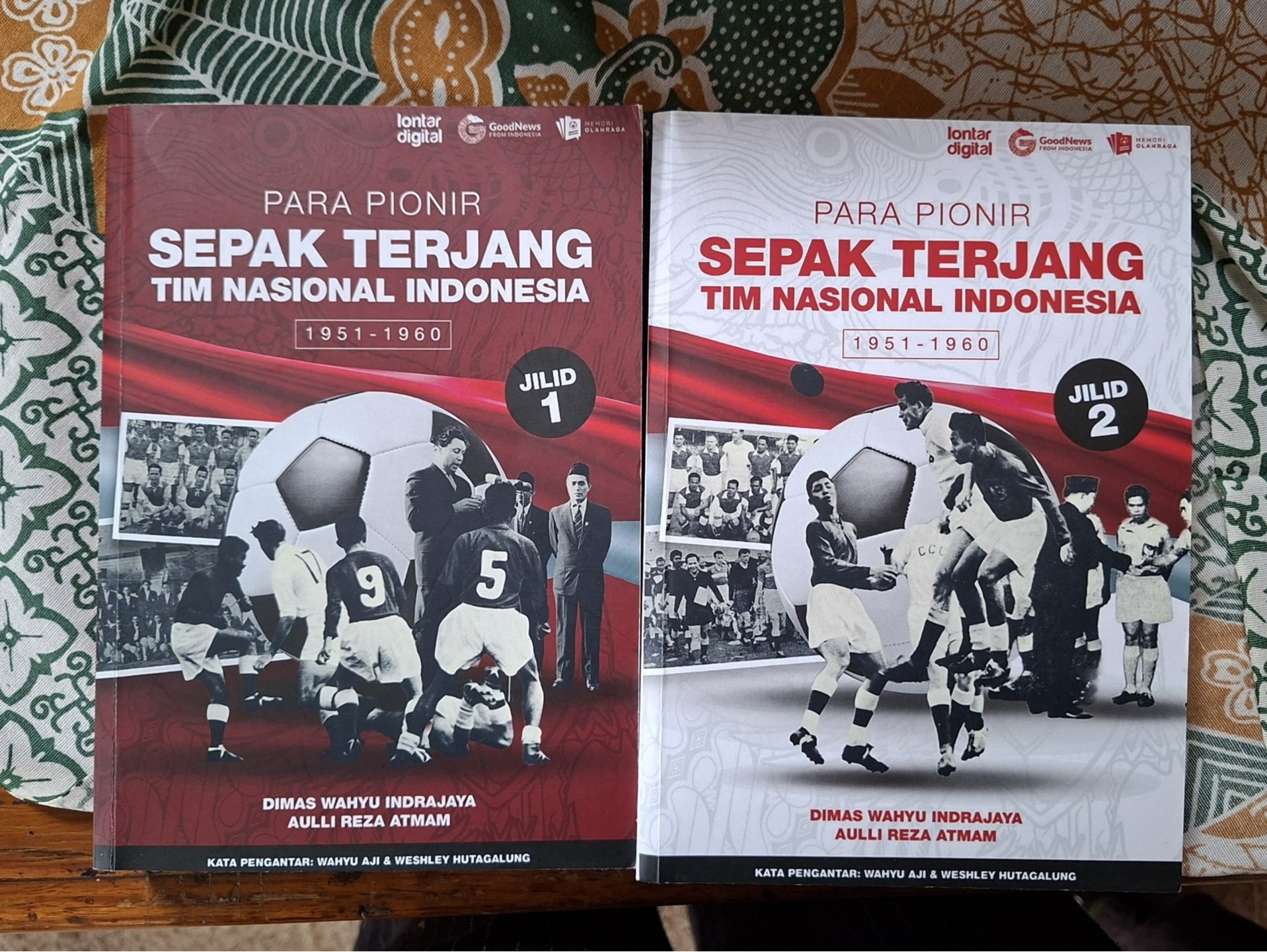 Buku Para Pionir Sepak Terjang Tim Nasional Indonesia 1951–1960 | Dokumentasi Pribadi