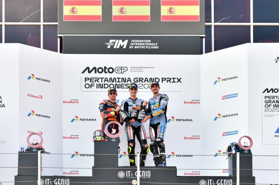 Empat Tahun, Empat Nama, dan Empat Cerita Pemenang MotoGP Mandalika | Kemenpora