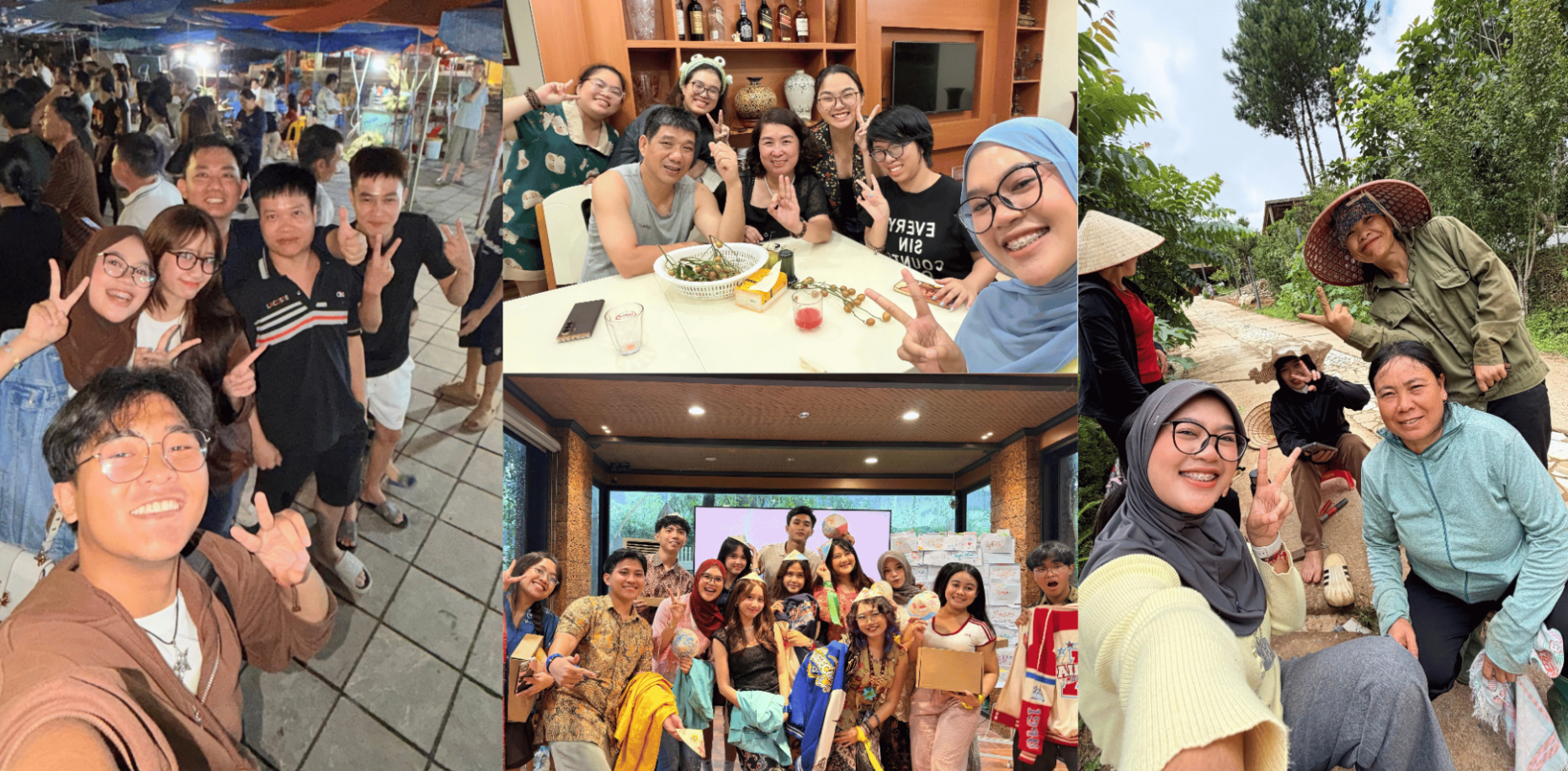 Pengalaman sukarelawan Dini di Vietnam (Sumber: Dokumentasi Pribadi Dini Dini Syarifah Amelia Putri)