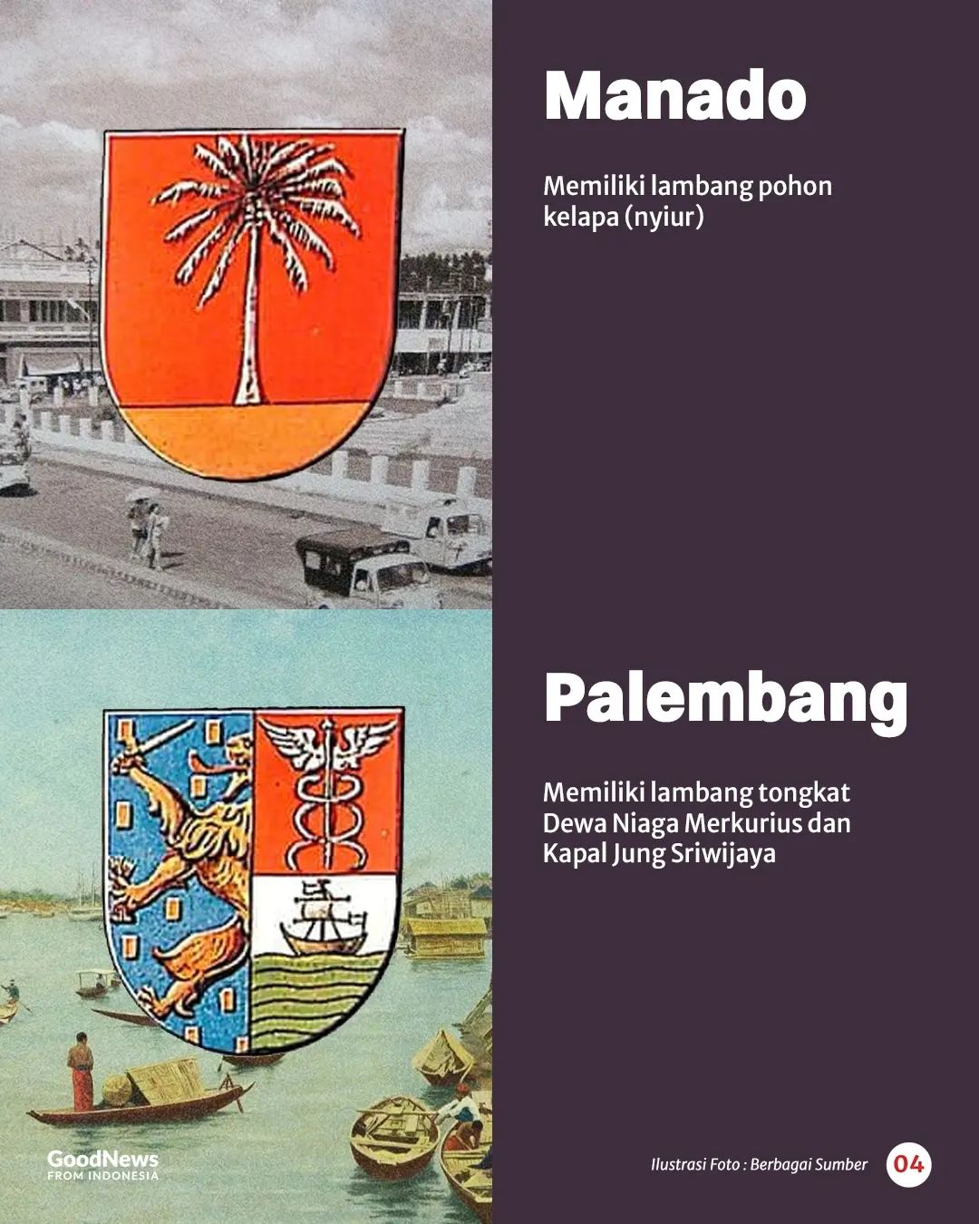 18 Lambang Kota di Masa Hindia Belanda