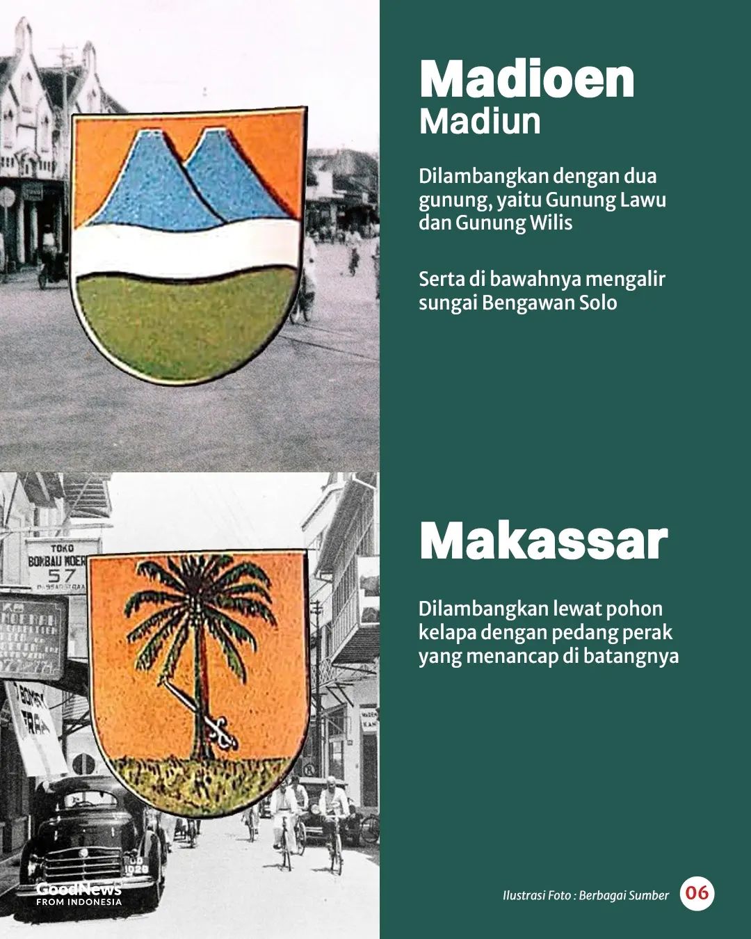 18 Lambang Kota di Masa Hindia Belanda