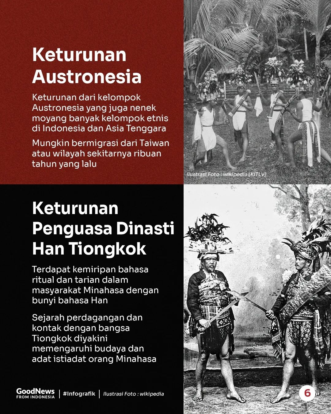 4 Teori Asal-Usul Orang Minahasa, Ada Hubungan dengan Tiongkok, Jepang, dan Eropa?