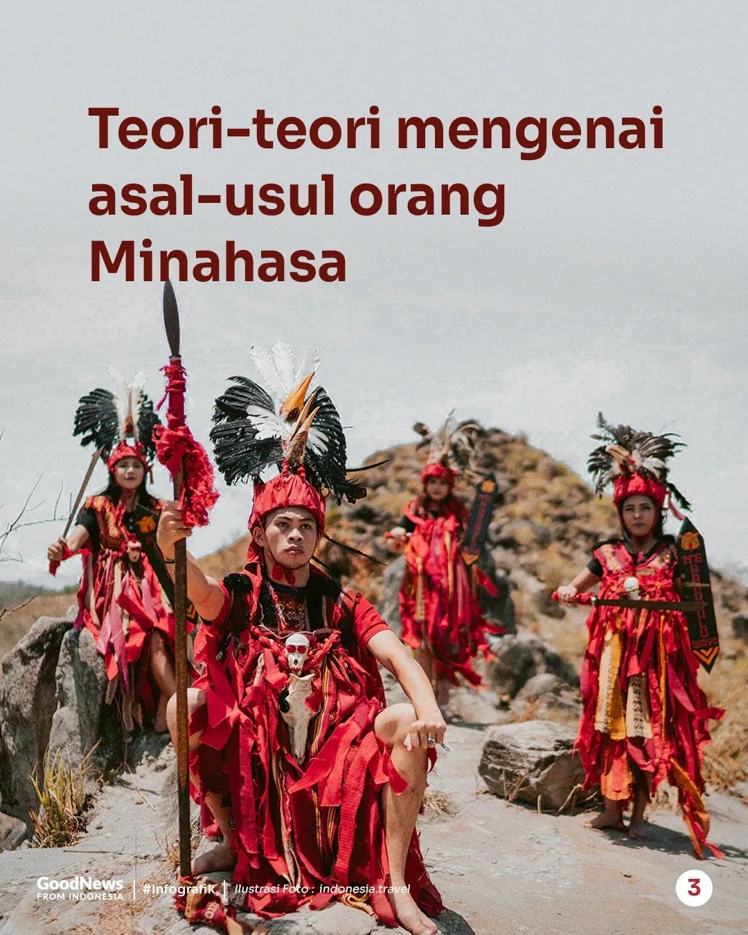 4 Teori Asal-Usul Orang Minahasa, Ada Hubungan dengan Tiongkok, Jepang, dan Eropa?