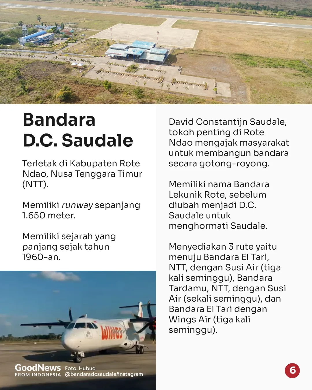 5 Bandara Terkecil di Indonesia