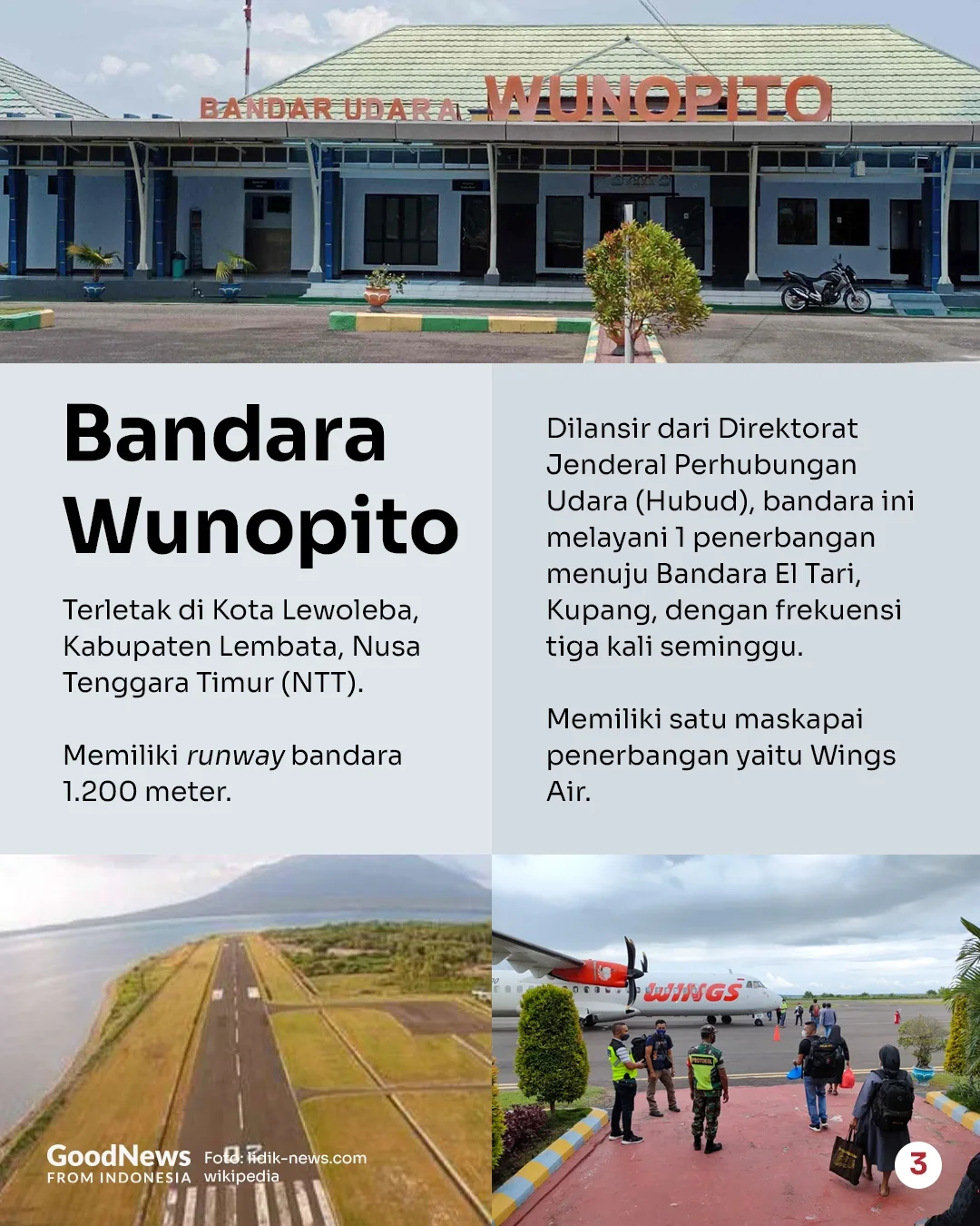5 Bandara Terkecil di Indonesia