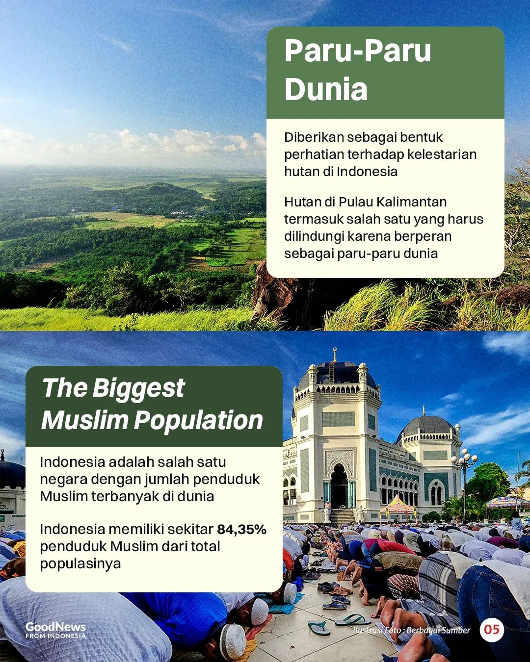 8 Julukan Indonesia di Mata Dunia