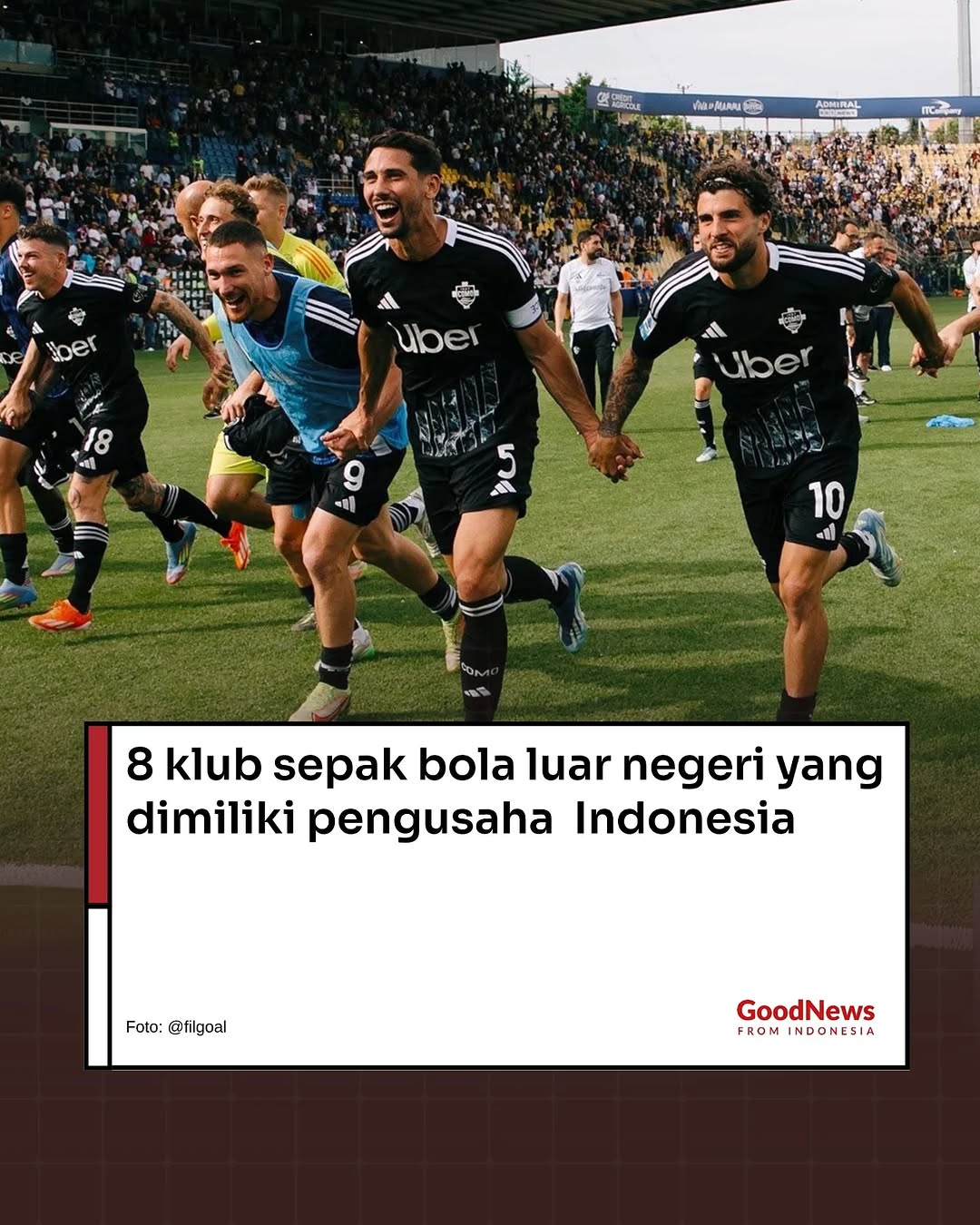 8 Klub Sepak Bola Luar Negeri yang Dimiliki Pengusaha Indonesia