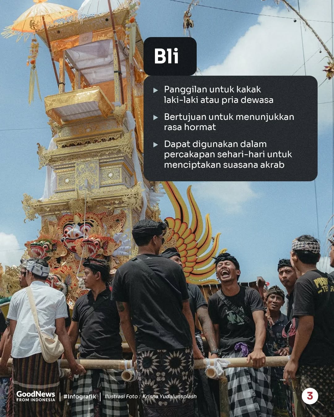 Aneka Sapaan dalam Bahasa Bali dan Artinya
