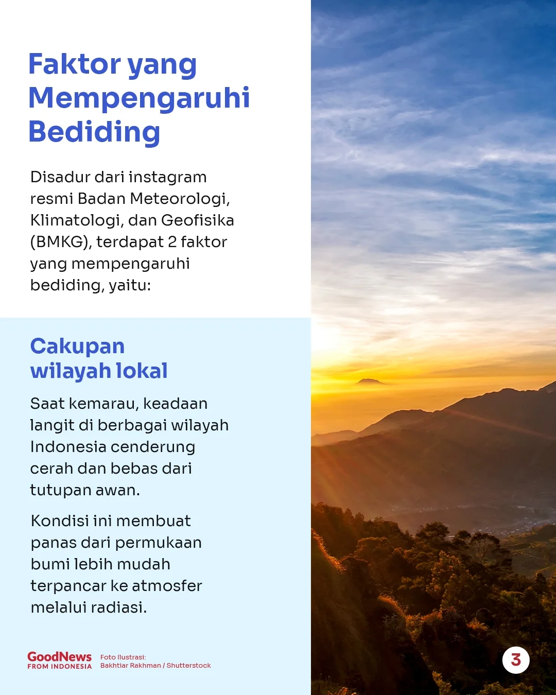 Bediding, Saat Musim Kemarau Terasa Dingin
