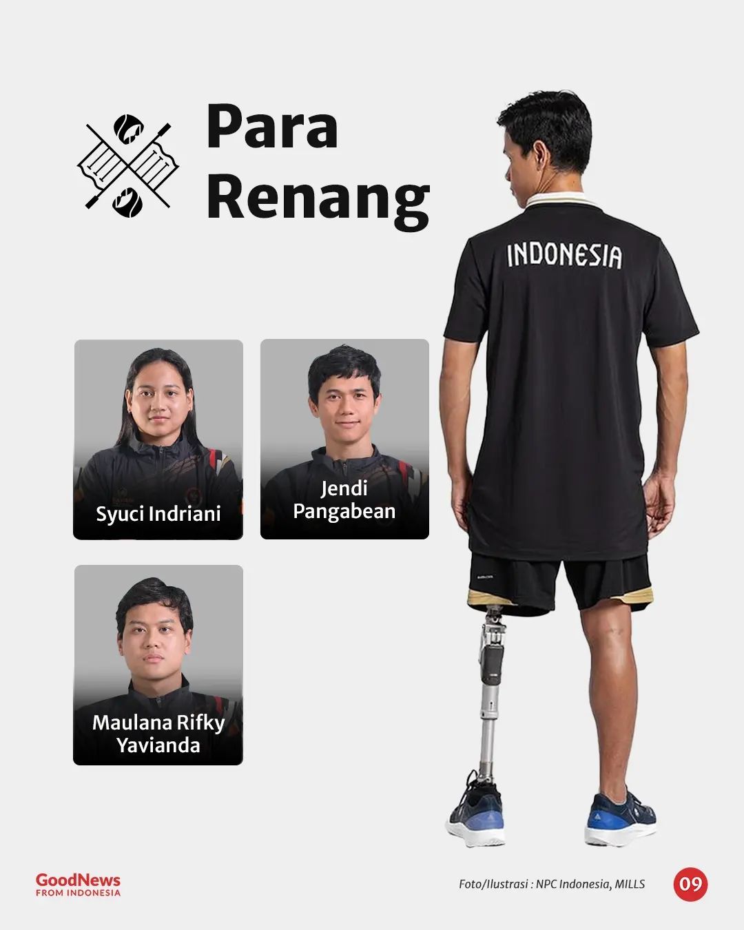Daftar 35 atlet Indonesia yang Akan Bertanding di Paralimpiade Paris 2024