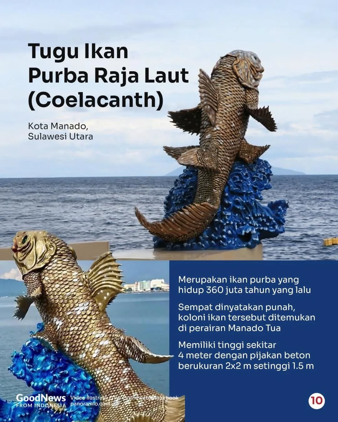 Deretan Tugu Berbentuk Hewan di Indonesia, Tak Cuma Biawak!