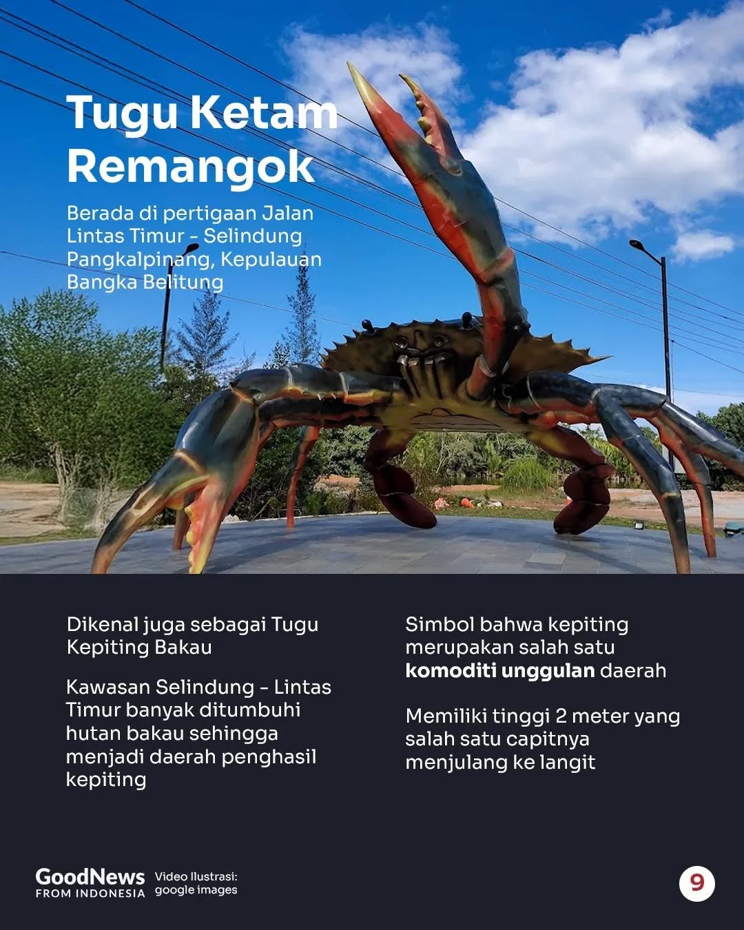 Deretan Tugu Berbentuk Hewan di Indonesia, Tak Cuma Biawak!