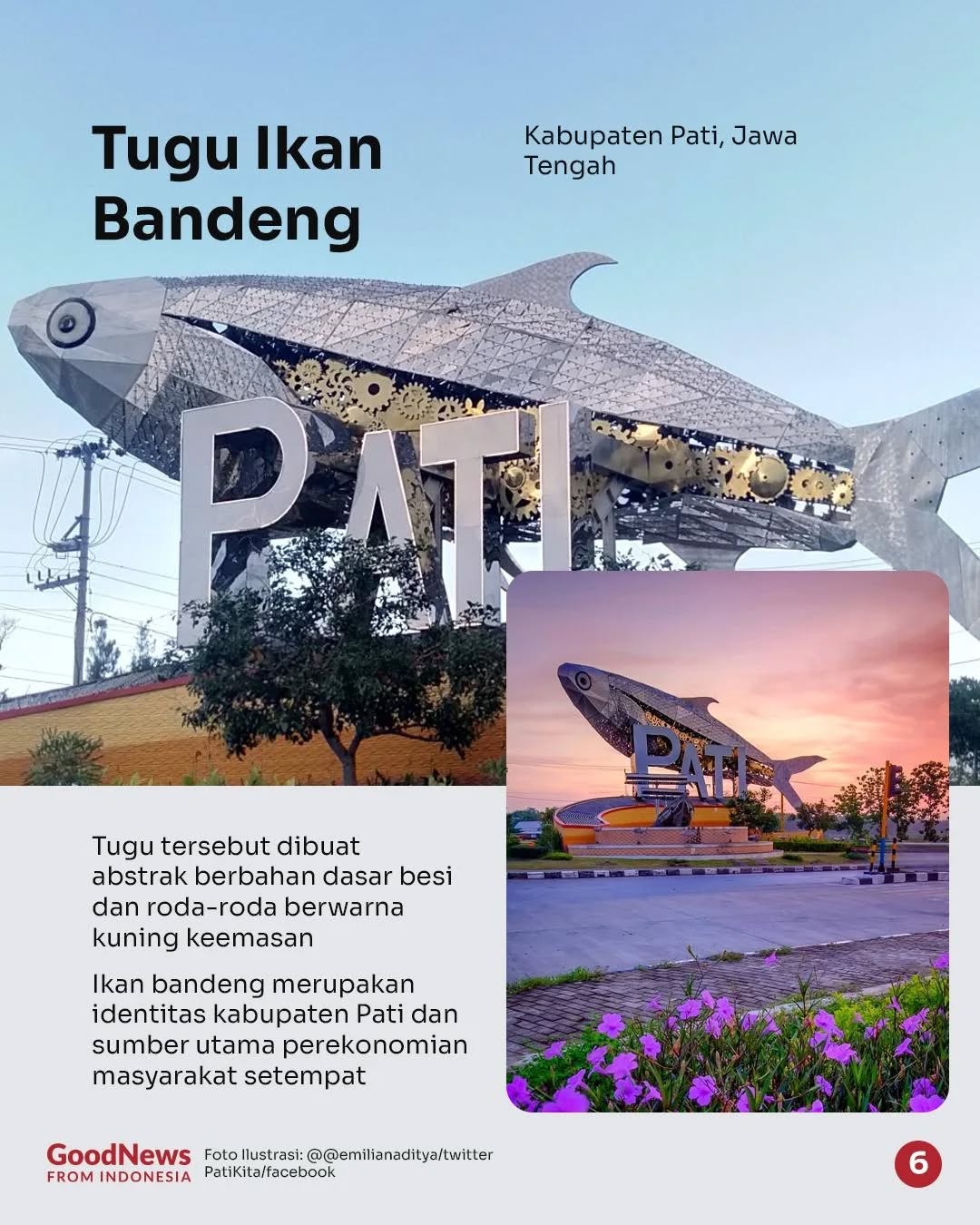 Deretan Tugu Berbentuk Hewan di Indonesia, Tak Cuma Biawak!