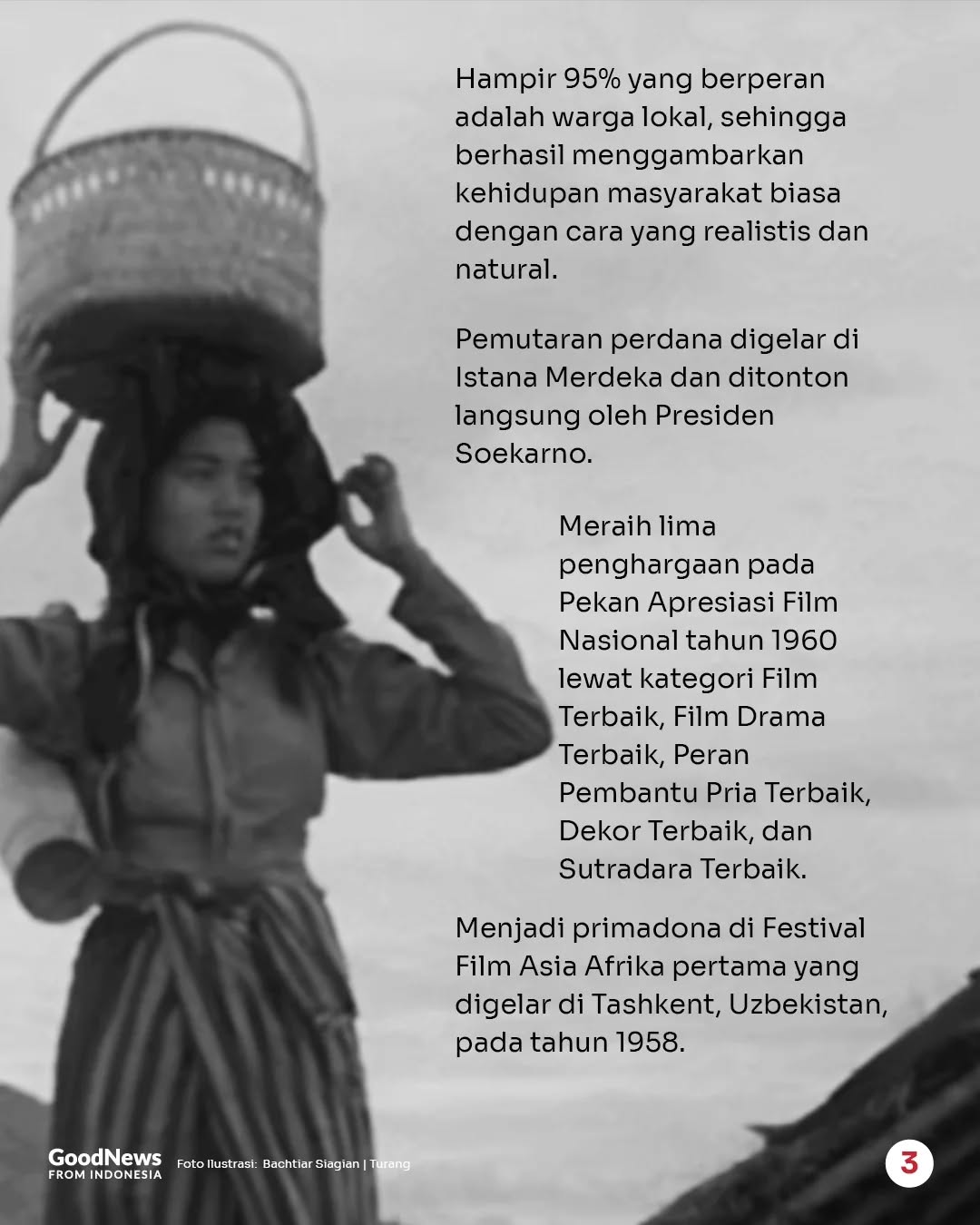 Film Turang, Harta Karun Sinema Indonesia yang Ditemukan di Rusia