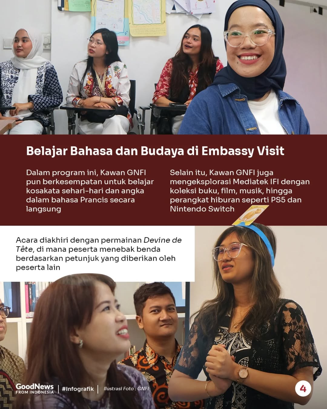 GNFI Embassy Visit: Kedutaan Prancis, Mengenal Diplomasi hingga Peluang Studi di Negeri Napoleon