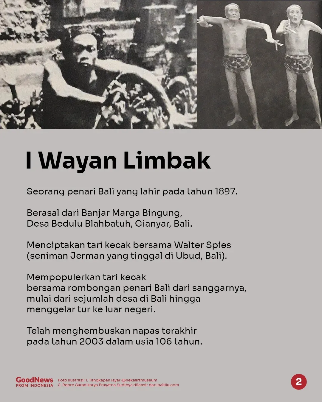 I Wayan Limbak, Sosok Pencipta Tari Kecak