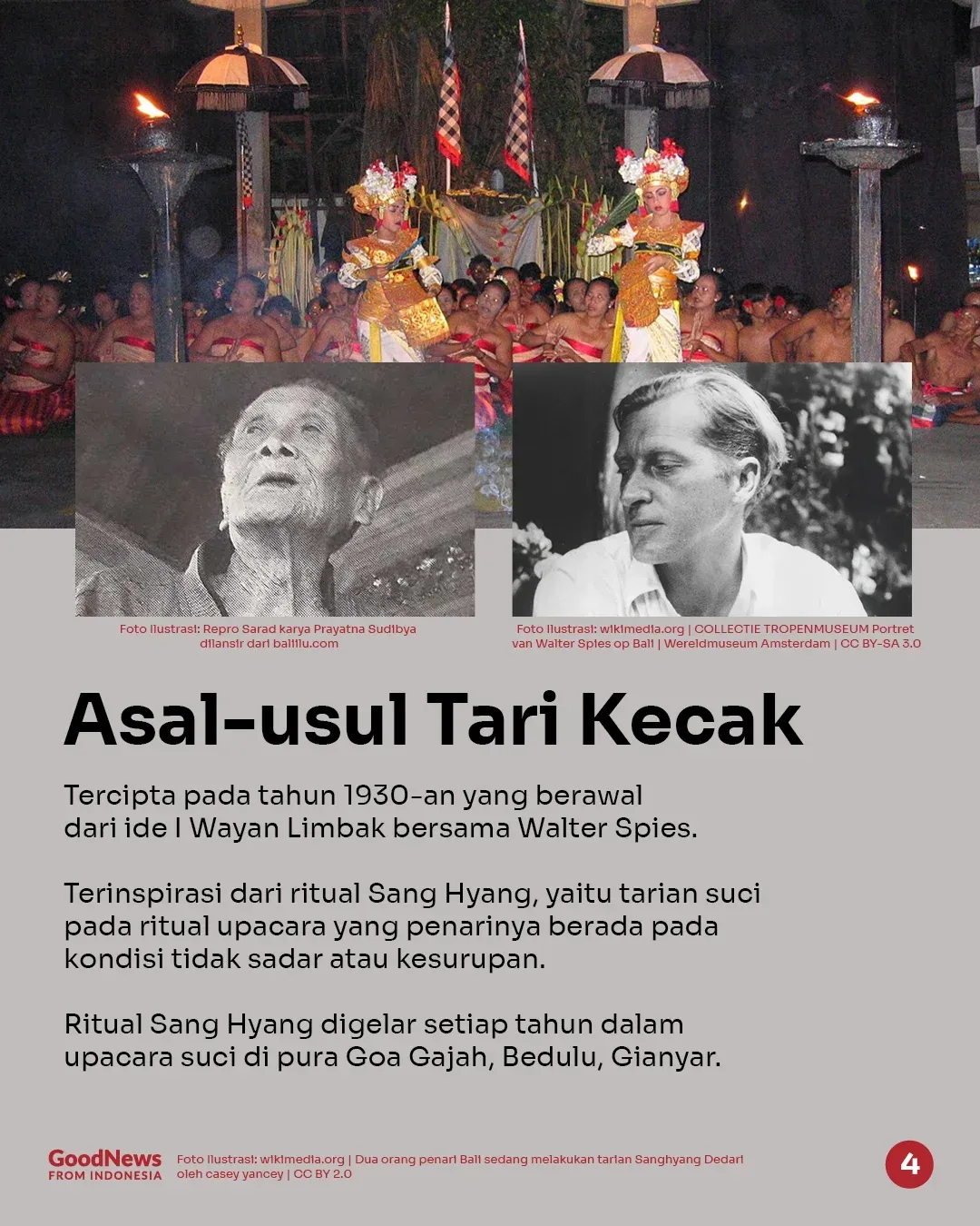 I Wayan Limbak, Sosok Pencipta Tari Kecak