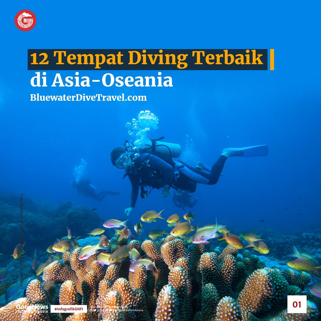 12 Tempat Diving Terbaik di Asia-Oseania