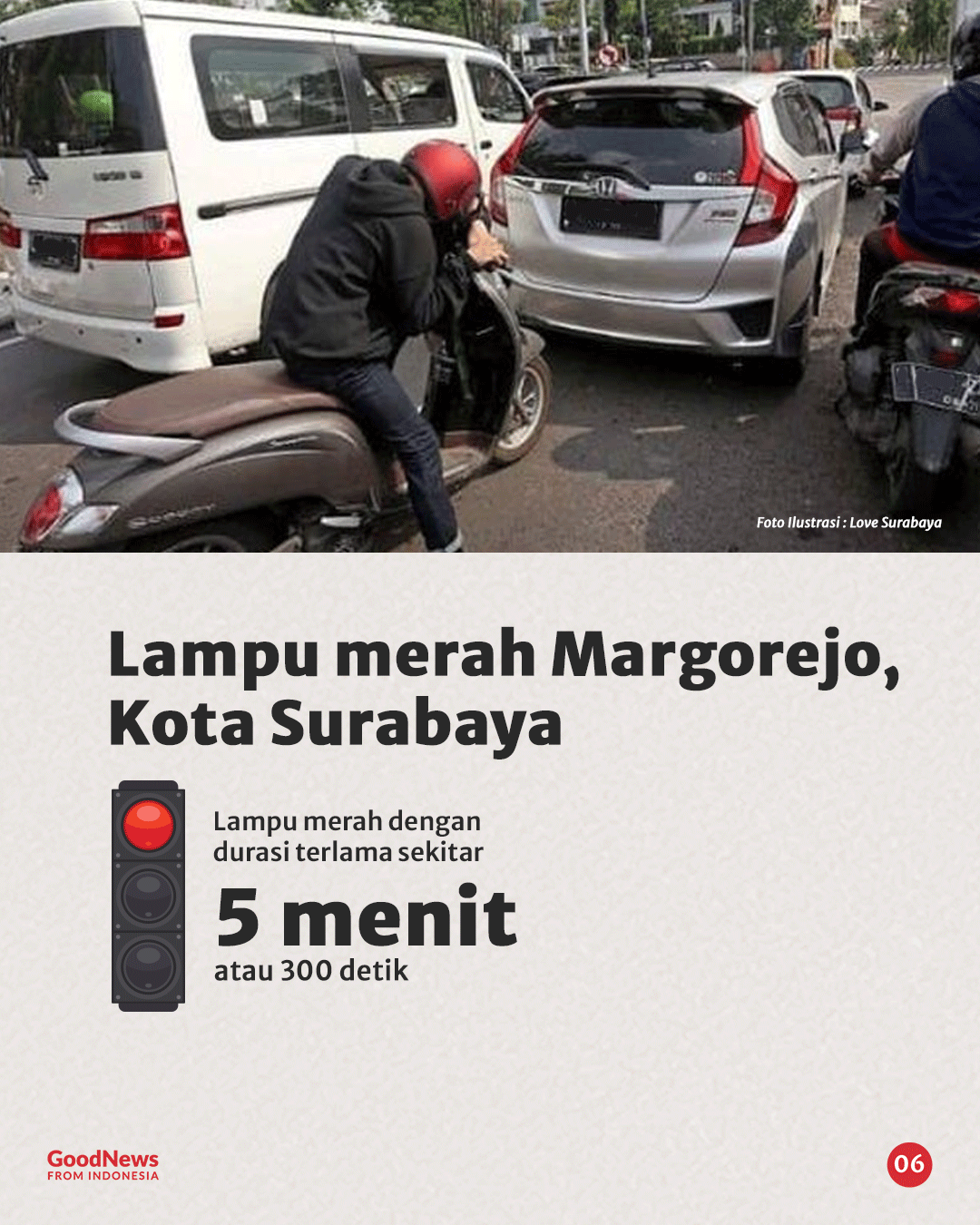4 Lampu Merah Terlama di Indonesia