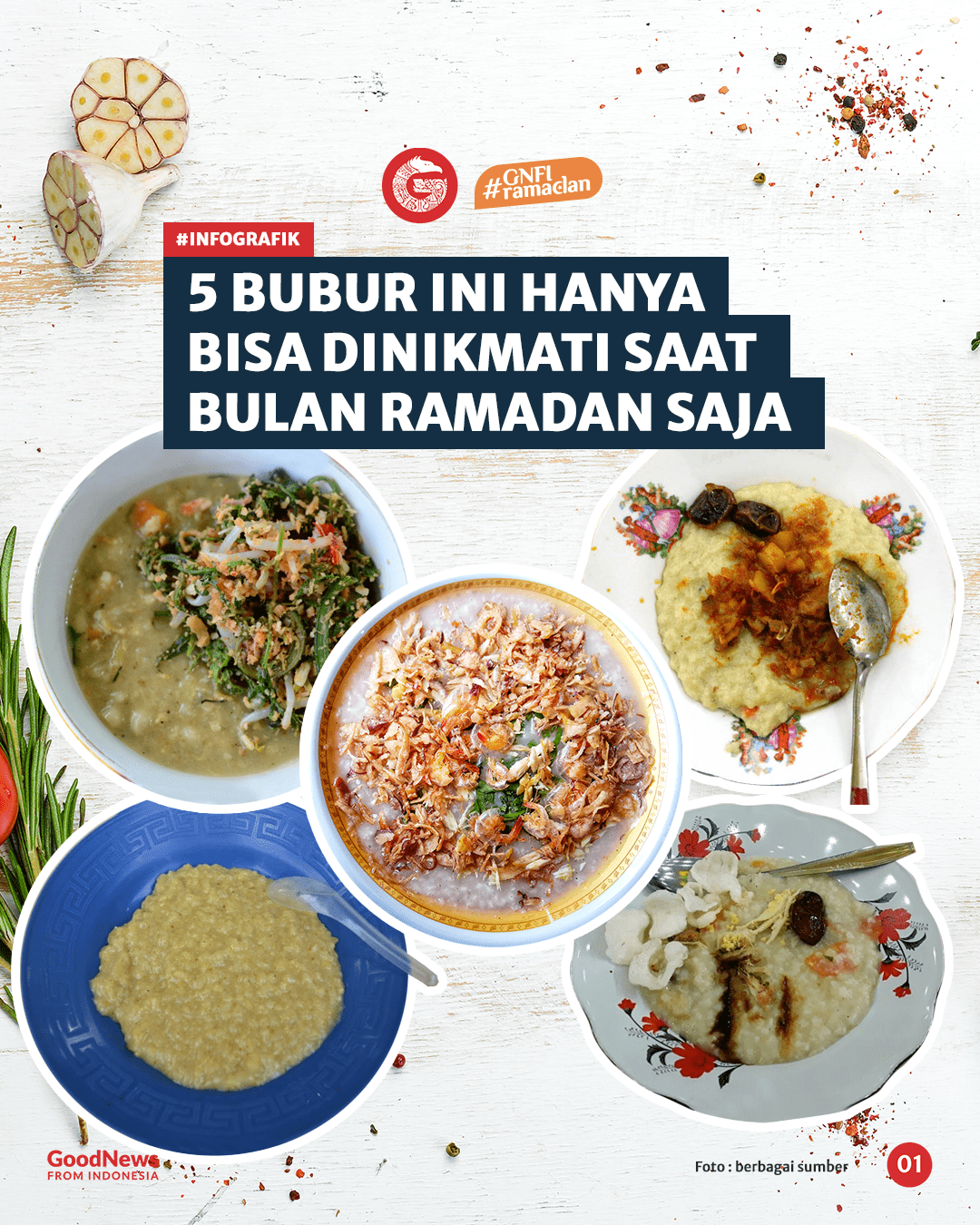 5 Bubur Ini Hanya Bisa Dinikmati Saat Bulan Ramadan Saja