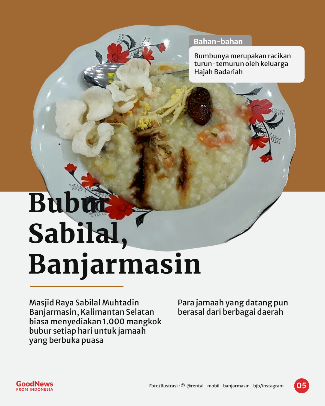 5 Bubur Ini Hanya Bisa Dinikmati Saat Bulan Ramadan Saja