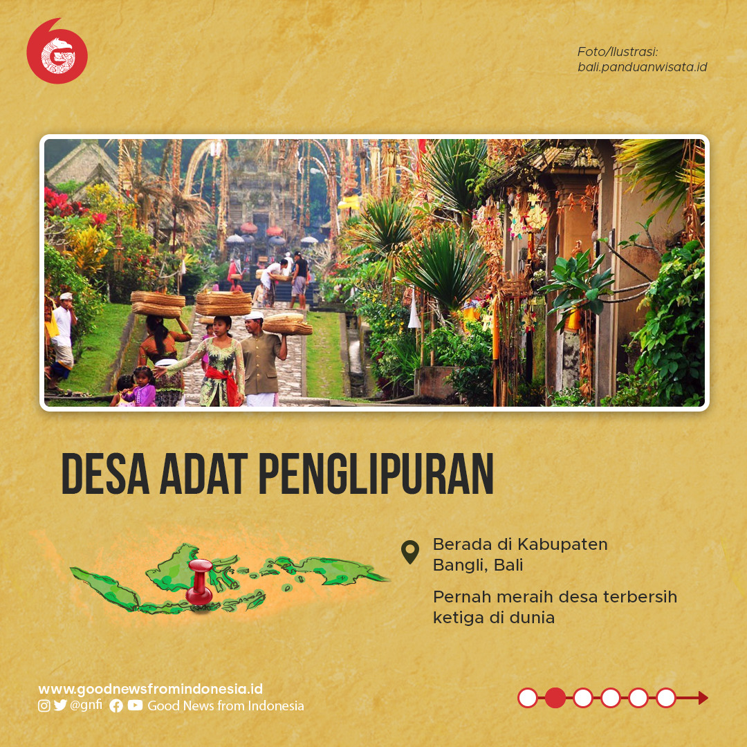 5 Desa Adat Indonesia yang Jadi Situs Kekayaan Dunia