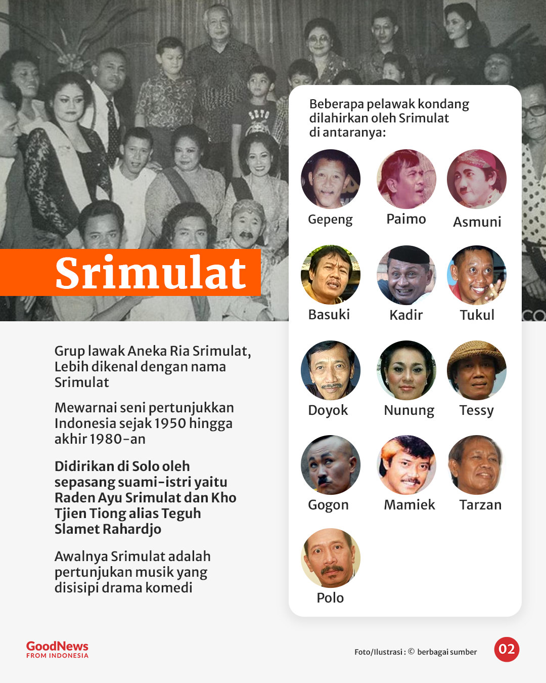 5 Grup Komedi Legendaris Indonesia yang Jarang Diketahui Gen Z