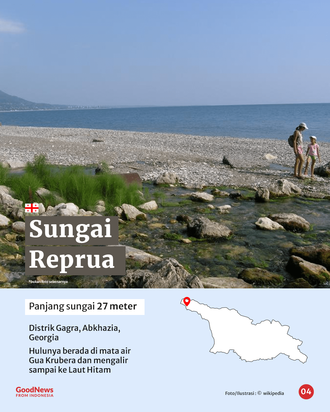 5 Sungai Terpendek di Dunia, Salah Satunya Ada di Indonesia
