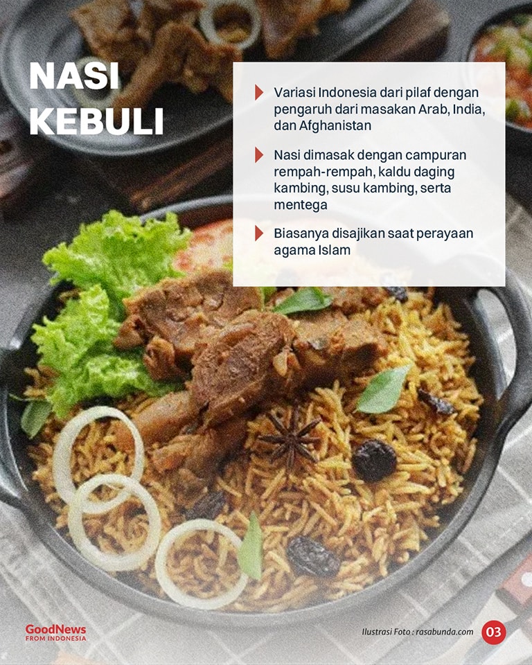 6 Makanan Indonesia yang Menunjukkan Pengaruh Gastronomi Arab