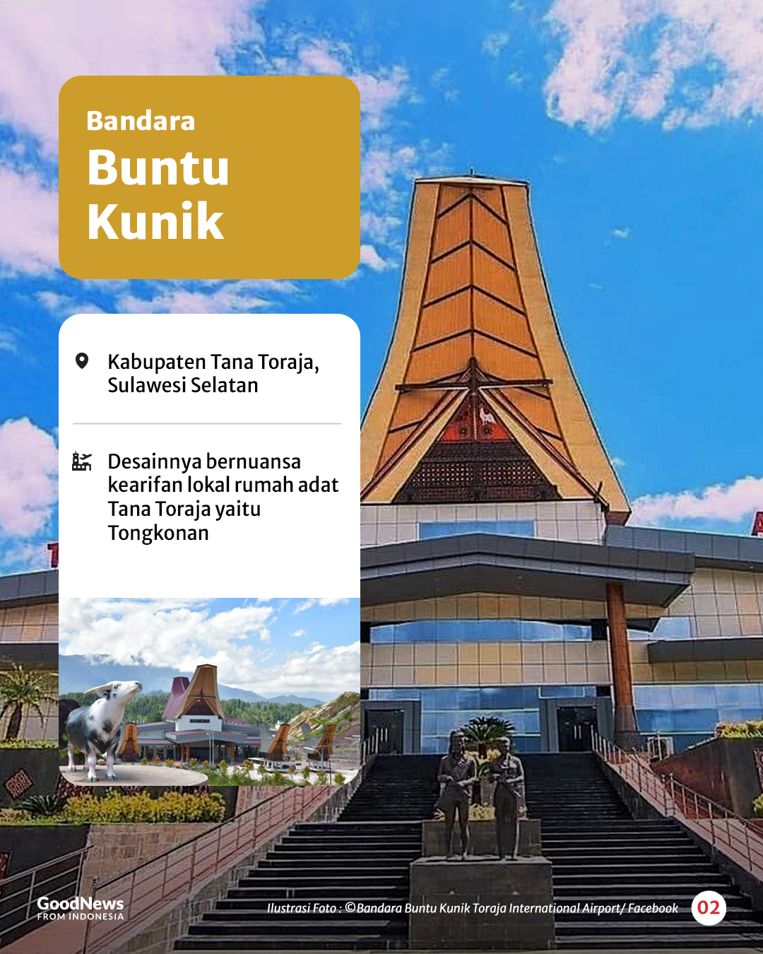 7 Bandara dengan Arsitektur Terunik di Indonesia