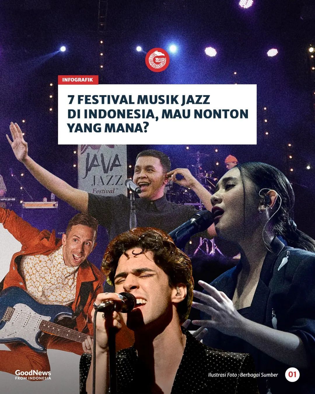 7 Festival Musik Jazz di Indonesia, Mau Nonton yang Mana?