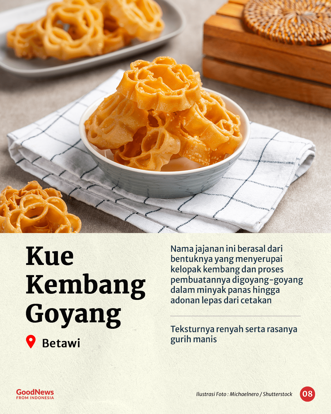 7 Kue dan Camilan Lebaran Tradisional dari Berbagai Daerah di Indonesia