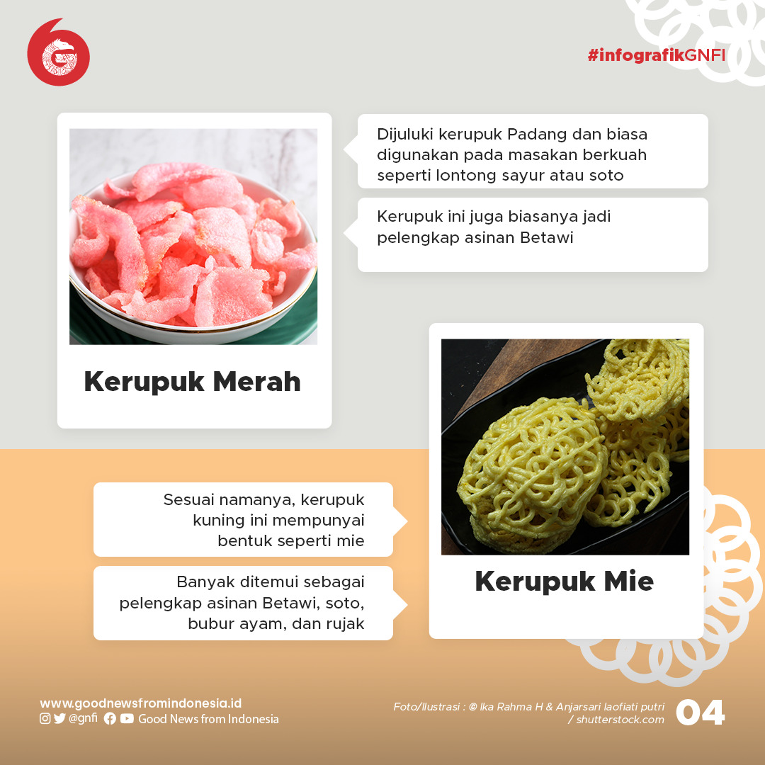 8 Jenis Kerupuk Tradisional Indonesia untuk Pelengkap Makanan dan Camilan