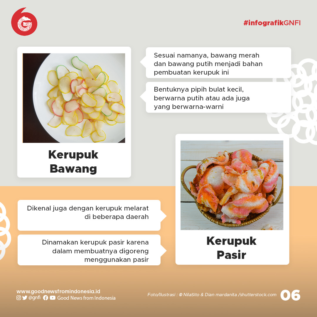 8 Jenis Kerupuk Tradisional Indonesia untuk Pelengkap Makanan dan Camilan