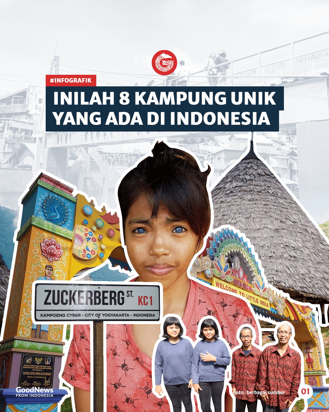 8 Kampung Unik Yang Ada di Indonesia