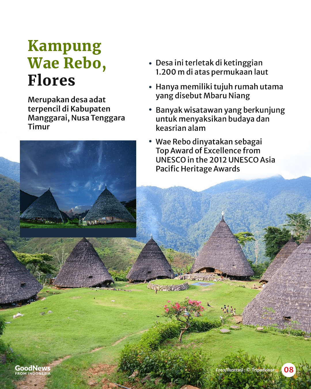 8 Kampung Unik Yang Ada di Indonesia