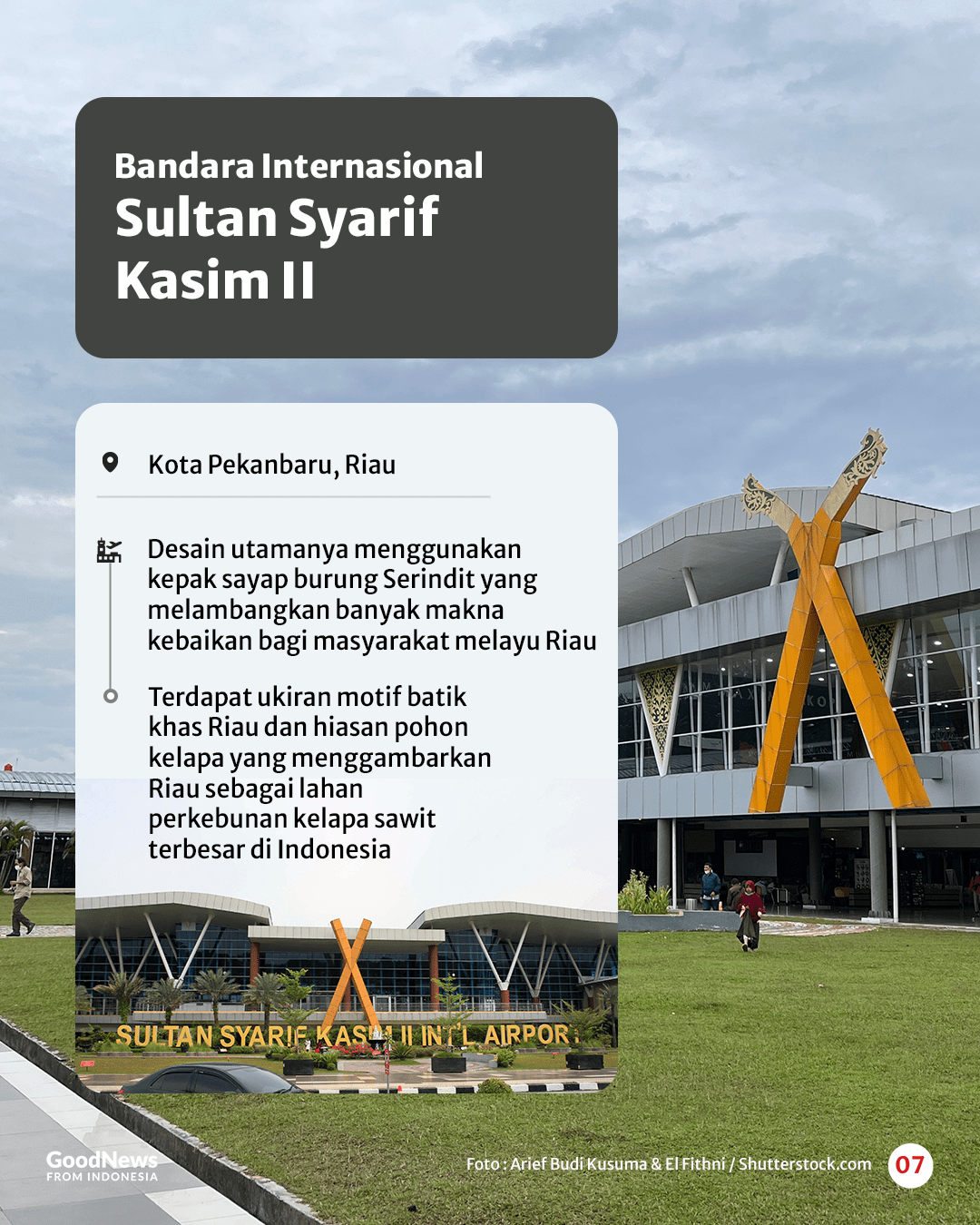 9 Bandara dengan Arsitektur Unik di Indonesia (Bagian II)