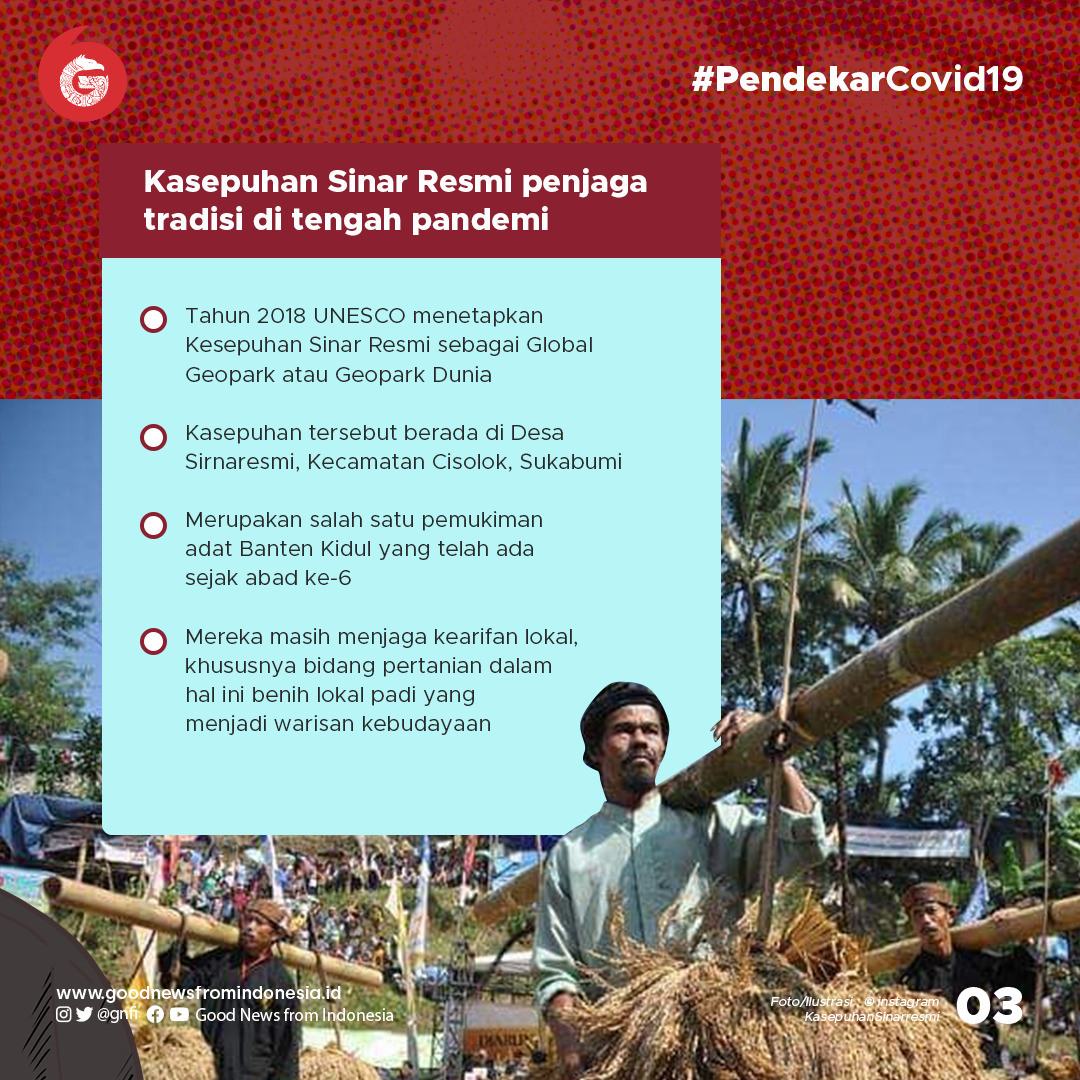 Abah Asep Nugraha, Penjaga Tradisi dan Daulat Pangan Kasepuhan Sinaresmi saat Pandemi