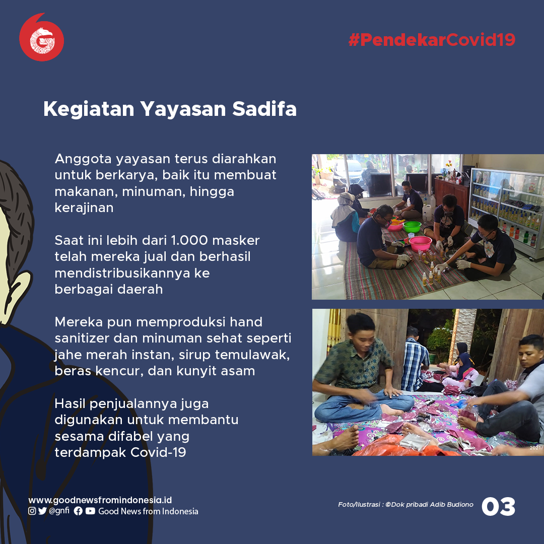 Adib Budiono dan Inovasi Masker Tunarungu