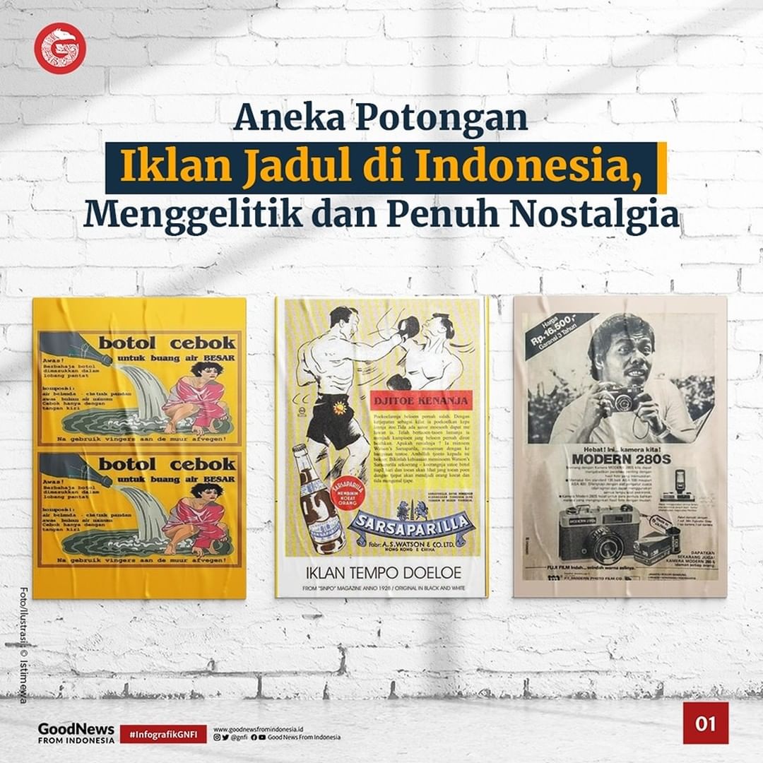 Aneka Potongan Iklan Jadul di Indonesia, Menggelitik dan Penuh Nostalgia