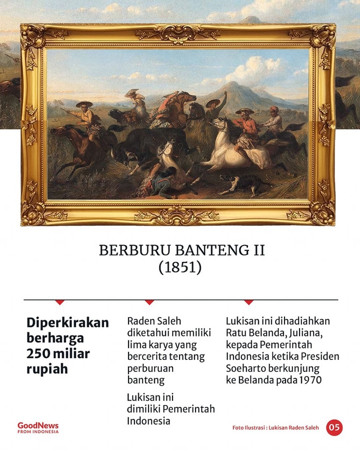 Apakah Lukisan Raden Saleh Berharga 10 Juta Dolar Seperti di Film?